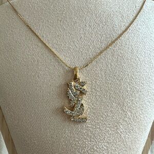 YSL Vintage Pendant Necklace